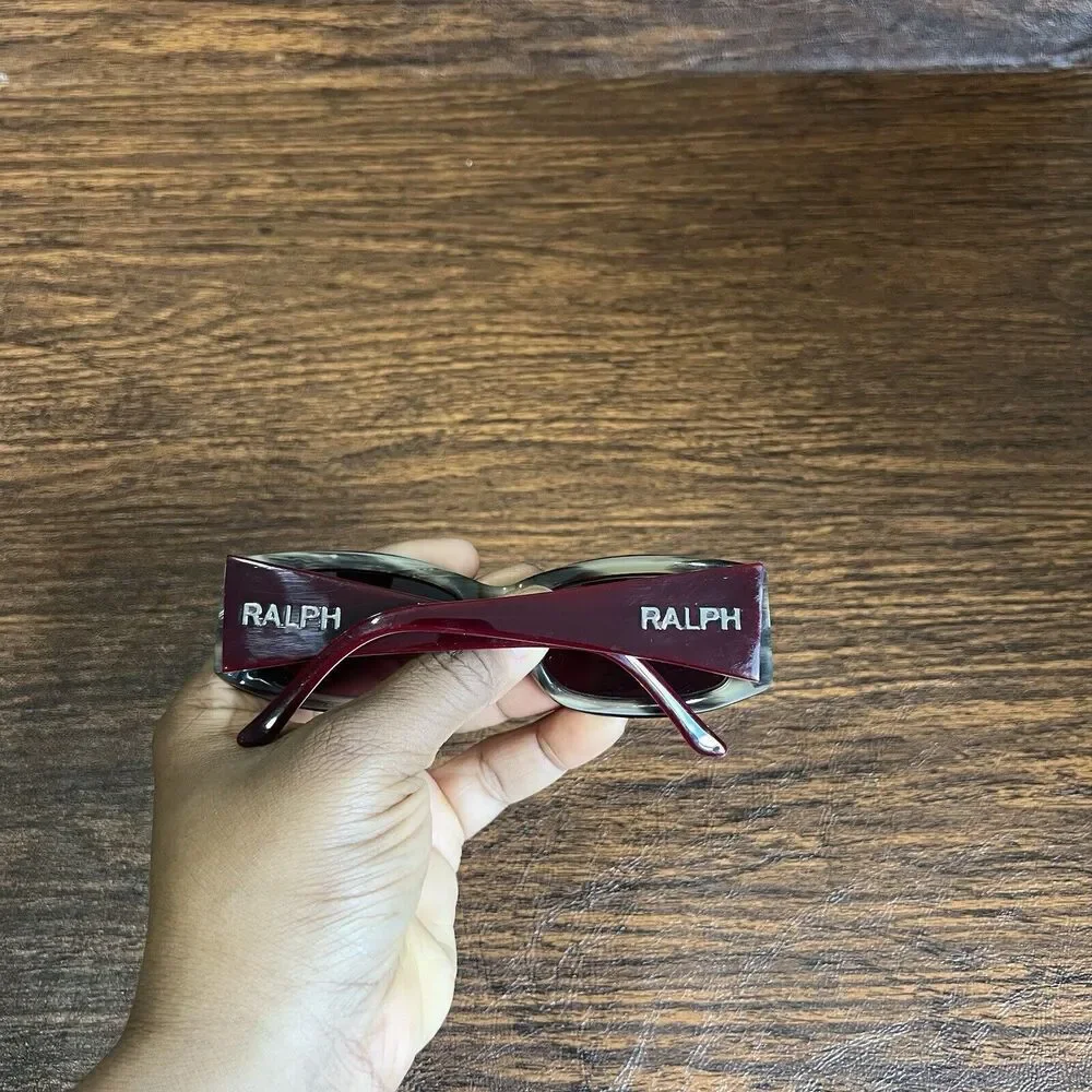 Ralph Lauren Sunglass Eyeglass Frames 54 16 130 Wine Red